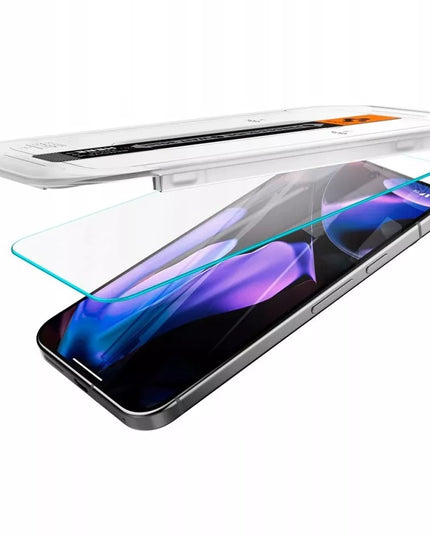 Grūdintas stiklas Google Pixel 9 / 9 Pro / 10 / 10 Pro, Spigen EZ Fit, 2 vnt.