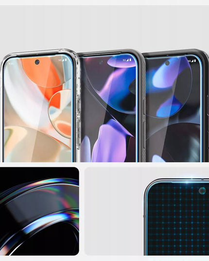 Grūdintas stiklas Google Pixel 9 / 9 Pro / 10 / 10 Pro Spigen EZ Fit, 2 vnt.