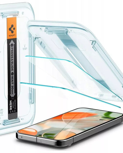 Grūdintas stiklas Google Pixel 9 / 9 Pro / 10 / 10 Pro, Spigen EZ Fit, 2 vnt.