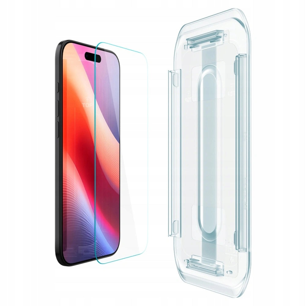 Grūdintas stiklas Apple iPhone 17 Air Spigen Glas.Tr ”Ez Fit” 2 vnt.