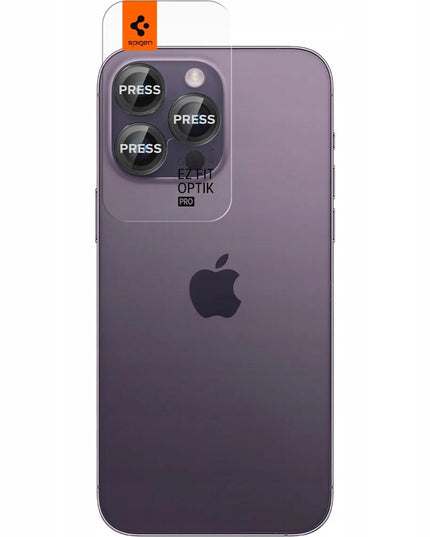 Apsauginis stiklas kamerai skirta iPhone 14 Pro / Max / 15 Pro / Max / 16 Pro / Max Spigen