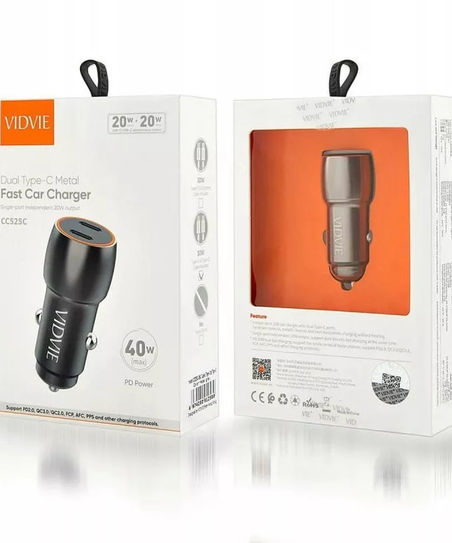 Greitas automobilinis įkroviklis 30W 2xUSB QC 3.0 cigarečių degiklio skirstytuvas galingas