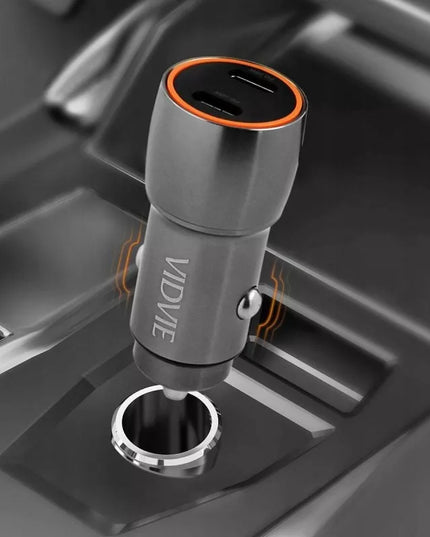 Greitas automobilinis įkroviklis 30W 2xUSB QC 3.0 cigarečių degiklio skirstytuvas galingas