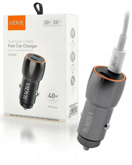 Greitas automobilinis įkroviklis 30W 2xUSB QC 3.0 cigarečių degiklio skirstytuvas galingas
