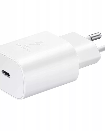 Spartusis sieninis įkroviklis Hello Case USB-C PD 25W + USB-C į USB-C laidas 1m