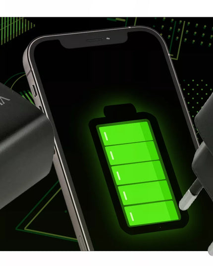 Greitasis sieninis USB-C PD įkroviklis + C tipo laidas, 20 W įkrovimo komplektas