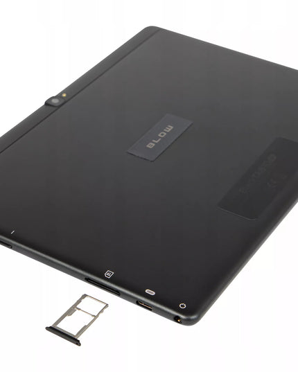 TABLETĖ ANDROID 10" LTE 4/128GB 8000 mAh WIFI GPS SIM KROVIKLIS STILIUS JUODA