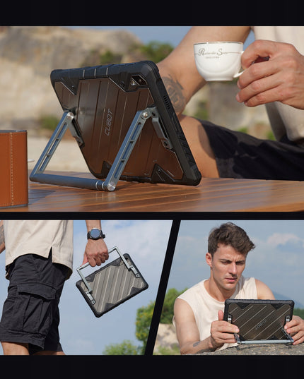 STIPRUS TABLETINIS KOMPIUTERIS, SUSTIPRINTAS CUBOT KING KONG TAB 2 10,1" DVI SIM KORTELĖS, GPS