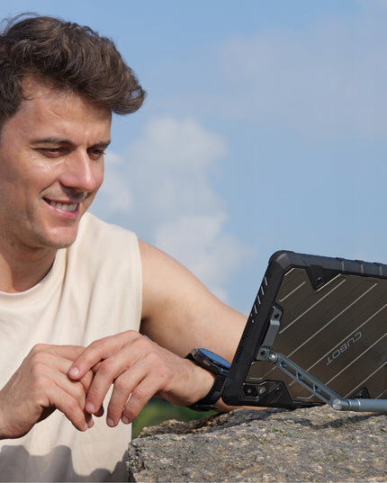 STIPRUS TABLETINIS KOMPIUTERIS, SUSTIPRINTAS CUBOT KING KONG TAB 2 10,1" DVI SIM KORTELĖS, GPS