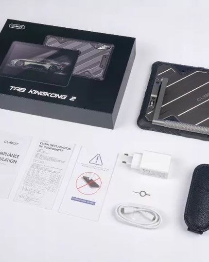 STIPRUS TABLETINIS KOMPIUTERIS, SUSTIPRINTAS CUBOT KING KONG TAB 2 10,1" DVI SIM KORTELĖS, GPS