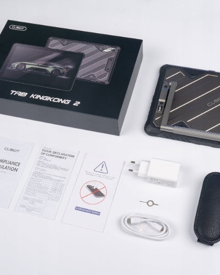 STIPRUS TABLETINIS KOMPIUTERIS, SUSTIPRINTAS CUBOT KING KONG TAB 2 10,1" DVI SIM KORTELĖS, GPS