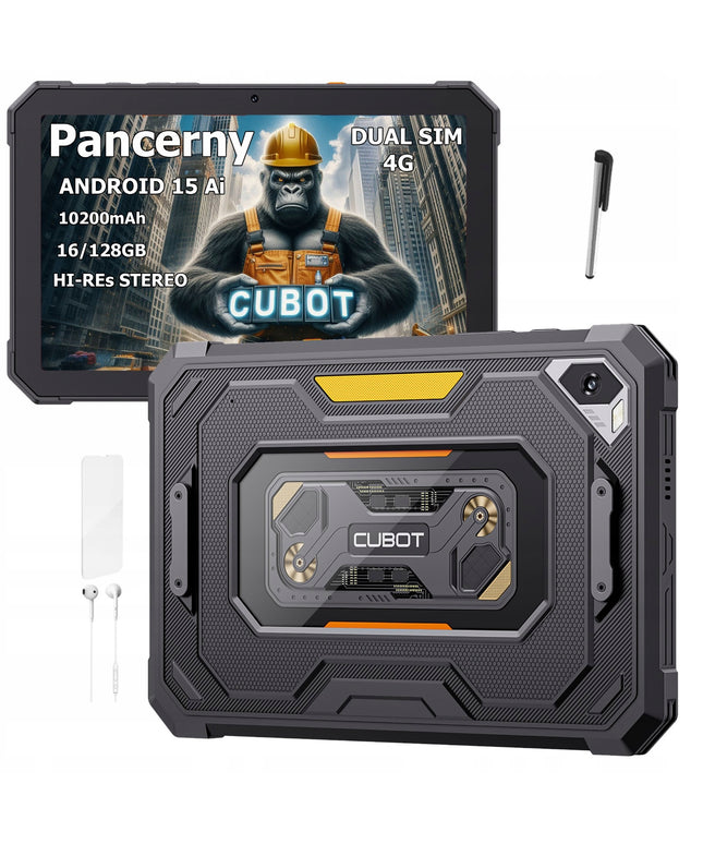 Sutvirtintas grūdintas planšetinis kompiuteris CUBOT KINGKONG TAB MINI 8,68" DUAL SIM GPS