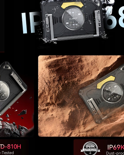 STIPRIINTAS TABLETĖ CUBOT KINGKONG TAB S 10,1" DVI SIM GPS