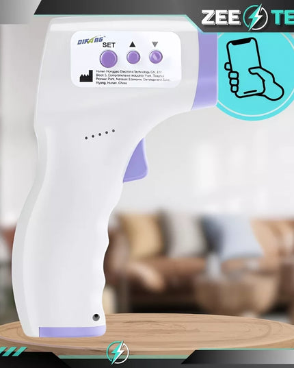 Bekontaktis elektroninis medicininis infraraudonųjų spindulių skaitmeninis tikslus termometras