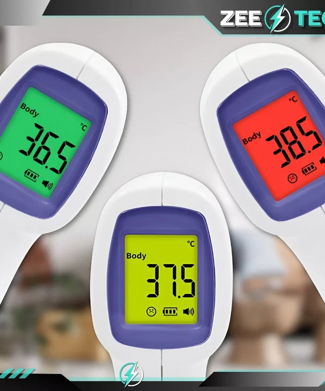Elektroninis bekontaktis infraraudonųjų spindulių skaitmeninis medicininis termometras