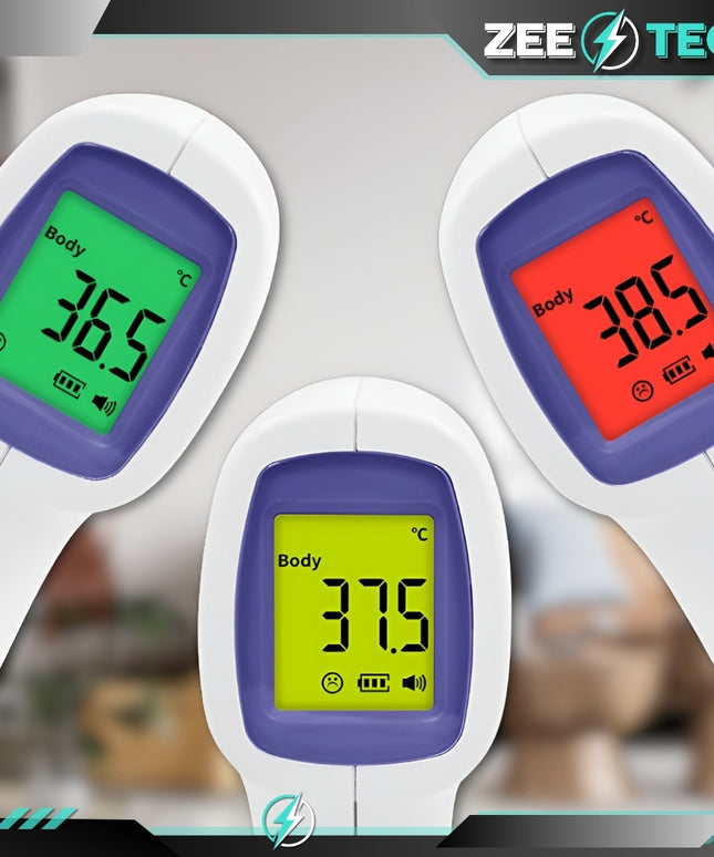 Bekontaktis elektroninis medicininis infraraudonųjų spindulių skaitmeninis tikslus termometras