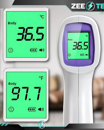 Bekontaktis elektroninis medicininis infraraudonųjų spindulių skaitmeninis tikslus termometras