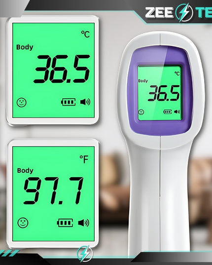 Bekontaktis elektroninis medicininis infraraudonųjų spindulių skaitmeninis tikslus termometras