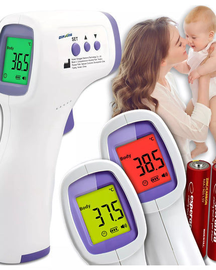 Bekontaktis elektroninis medicininis infraraudonųjų spindulių skaitmeninis tikslus termometras