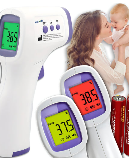 Bekontaktis elektroninis medicininis infraraudonųjų spindulių skaitmeninis tikslus termometras