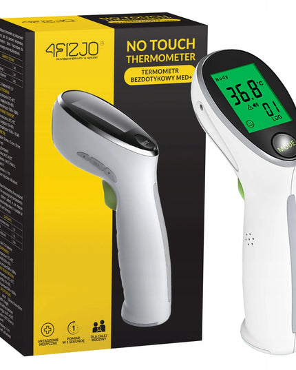 4FIZJO MED+ bekontaktis elektroninis infraraudonųjų spindulių medicininis termometras
