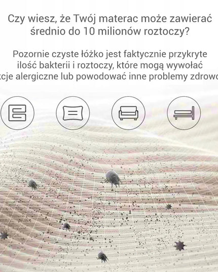 TESLA LifeStar UV550 rankinis antibakterinis dulkių siurblys su UV-C lempa