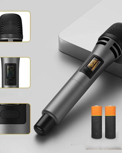 TONOR TW350 UHF belaidžių mikrofonų sistema karaokei, 2 vnt.