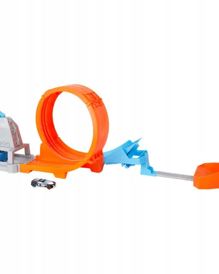 „Hot Wheels“ trasa „Wyskocznia“ su automobiliuku