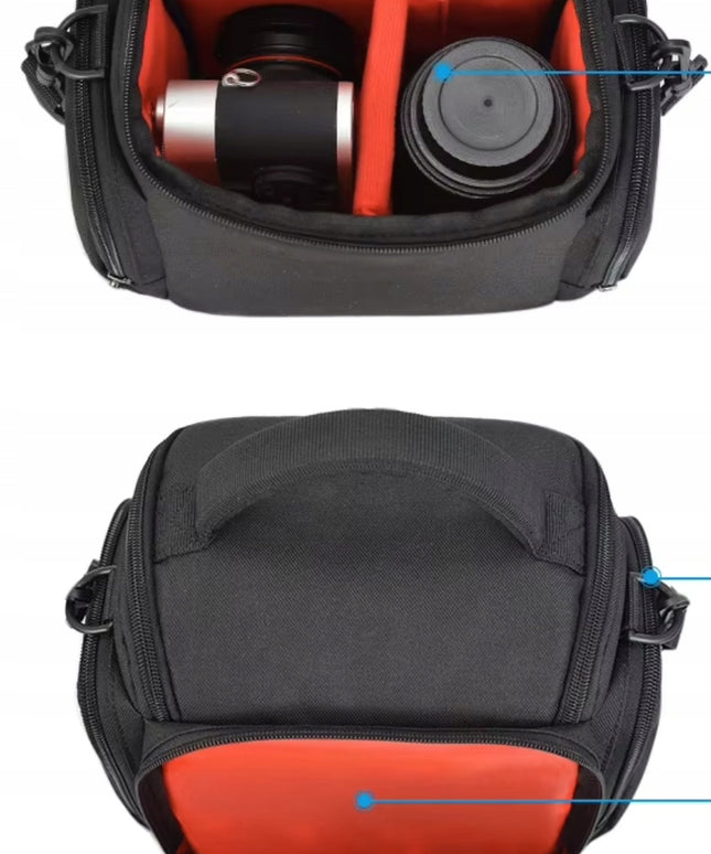Fotografinė tašė dėklas veidrodiniam fotoaparatui, vaizdo kamerai CANON NIKON SONY