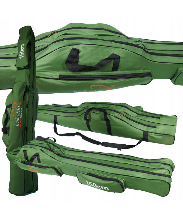 Meškerių dėklas 2+2 skyriai 150cm HOKKAIDO Meškeriotojui