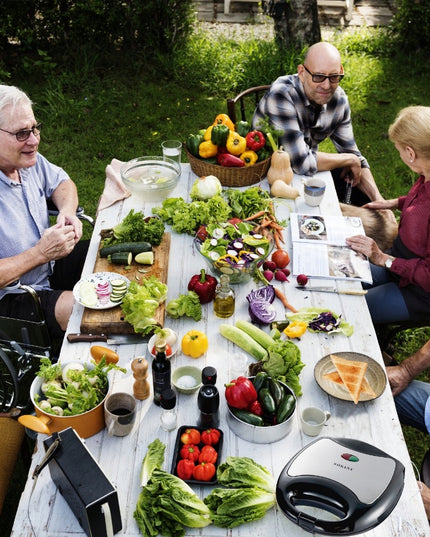 Galingas sumuštinių skrudintuvas/keptuvė