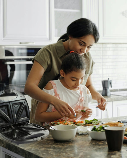 Galingas sumuštinių skrudintuvas/keptuvė