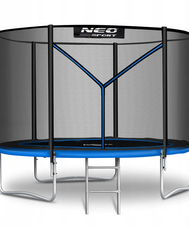 Neo-sport sodo batutas 6FT/183 cm su išoriniu tinklu ir kopėčiomis