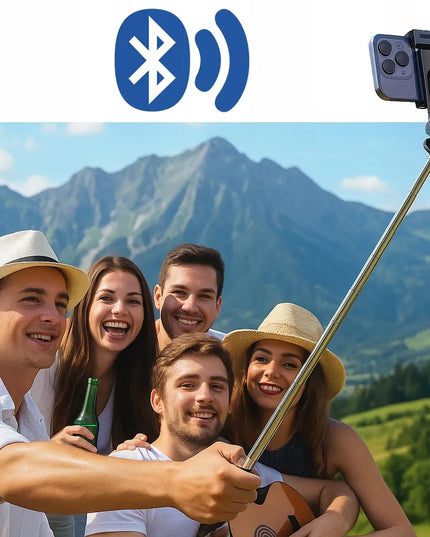 3 viename trikojis, asmenukių lazda ir stovas, 132,5 cm, „Bluetooth“ nuotolinio valdymo pultelis telefonui su laikikliu