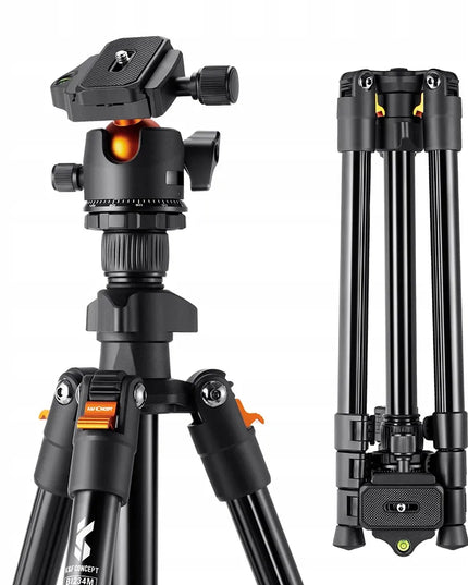 TRIPOD Fotoaparato trikojis + 3D galvutė + telefono laikiklis K&F