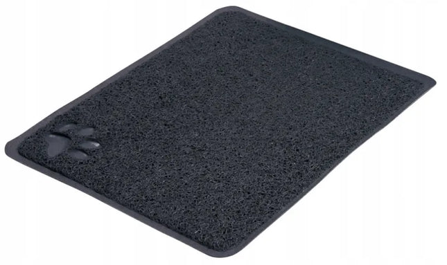 TRIXIE PVC kilimėlis po kačių kraiko dėže, 45x37 cm, juodas