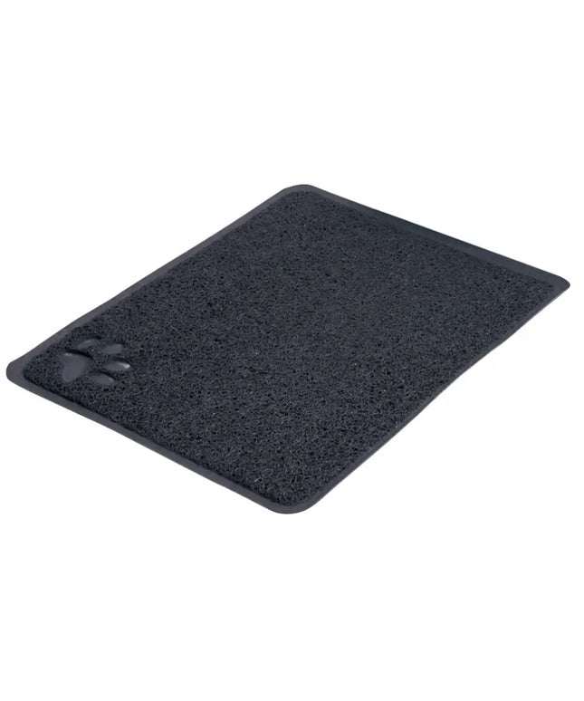 TRIXIE PVC kilimėlis po kačių kraiko dėže, 45x37 cm, juodas