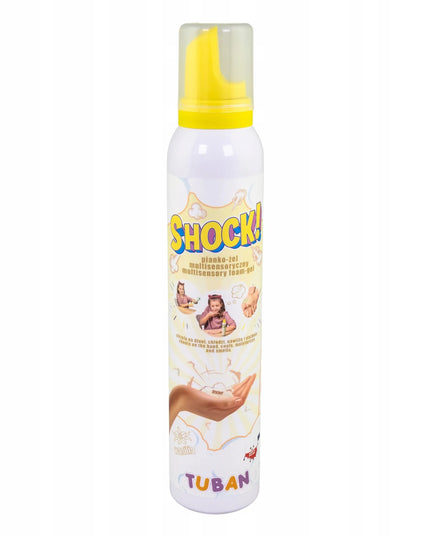 TUBAN SHOCK! vanilės kvapo putų gelis, 200 ml