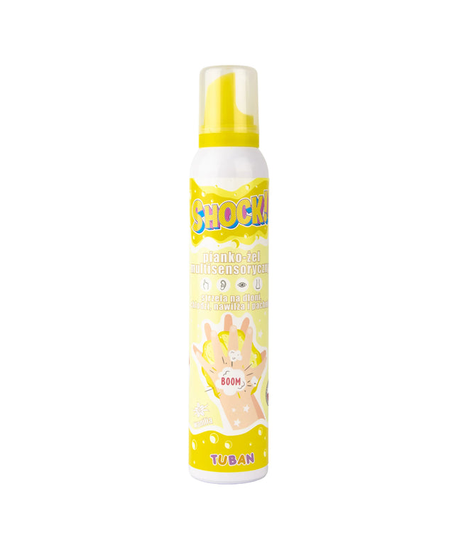 TUBAN SHOCK! vanilės kvapo putų gelis, 200 ml