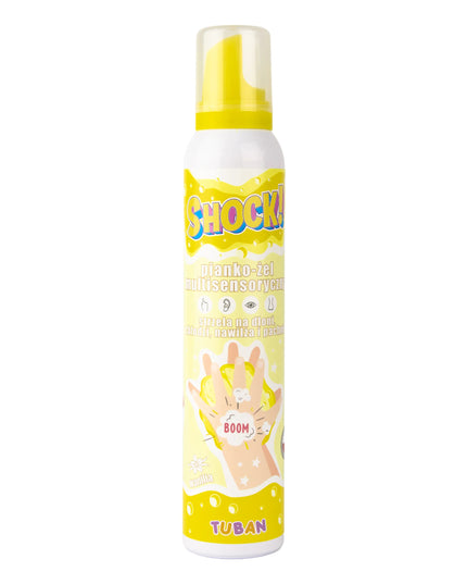 TUBAN SHOCK! vanilės kvapo putų gelis, 200 ml