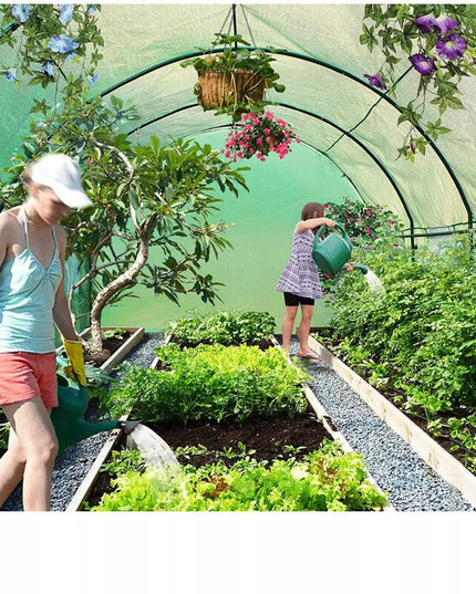 Sodo plėvelinis šiltnamis 3x4m 12m2 tvirtas UV-4 žalias