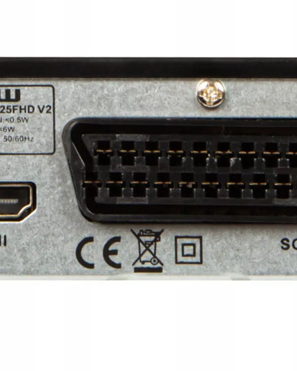 Antžeminės Televizijos DVB-T2 Tiunerio Dekoderis H.265 HEVC Full HD su USB, HDMI ir nuotolinio valdymo pulteliu bei baterijomis