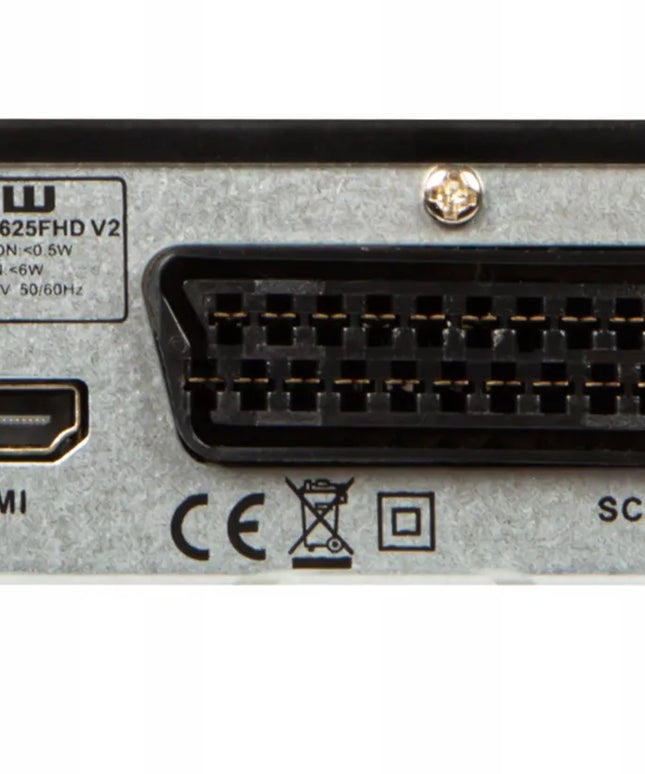 Antžeminės Televizijos DVB-T2 Tiunerio Dekoderis H.265 HEVC Full HD su USB, HDMI ir nuotolinio valdymo pulteliu bei baterijomis