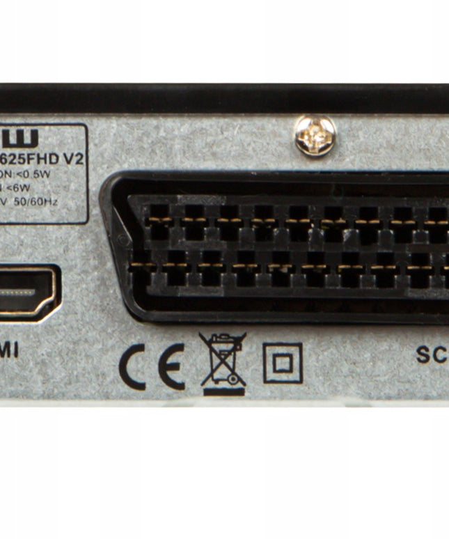 Antžeminės Televizijos DVB-T2 Tiunerio Dekoderis H.265 HEVC Full HD su USB, HDMI ir nuotolinio valdymo pulteliu bei baterijomis