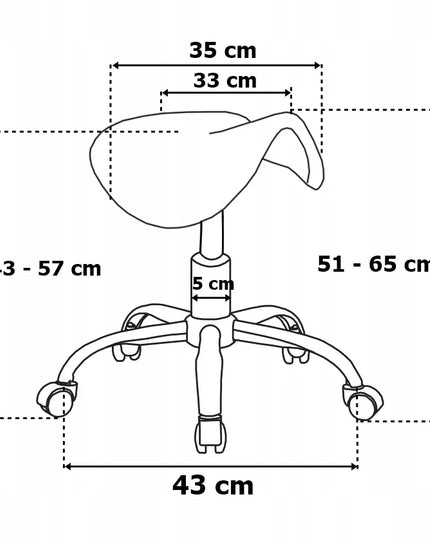 Kosmetologinė kirpėjo kėdė Stratum balta