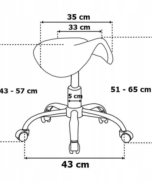 Kosmetologinė kirpėjo kėdė Stratum balta