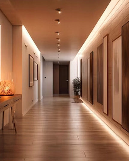 LED juosta COB Neon 12V 5m 15W/m 528 diodų 75W 4000K Neutrali Galinga 1650lm