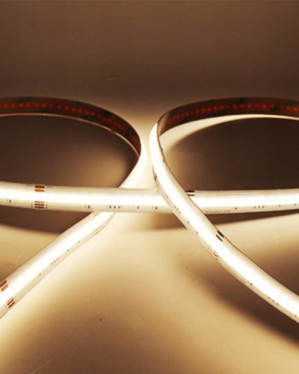 LED juosta Neon COB 12V Neutrali 5m Vienalytė ryški ir maloni šviesa