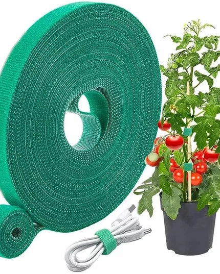 Velcro juosta gėlėms, pomidorams, augalų, krūmų, medelių pririšimui 500 cm / 5 m