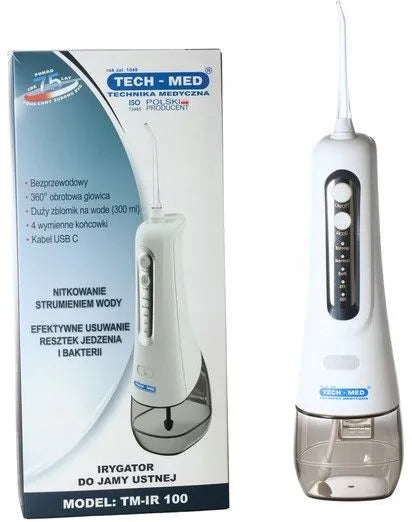 TECH-MED TM-IR100 belaidis dantų irigatorius, 1 vnt.